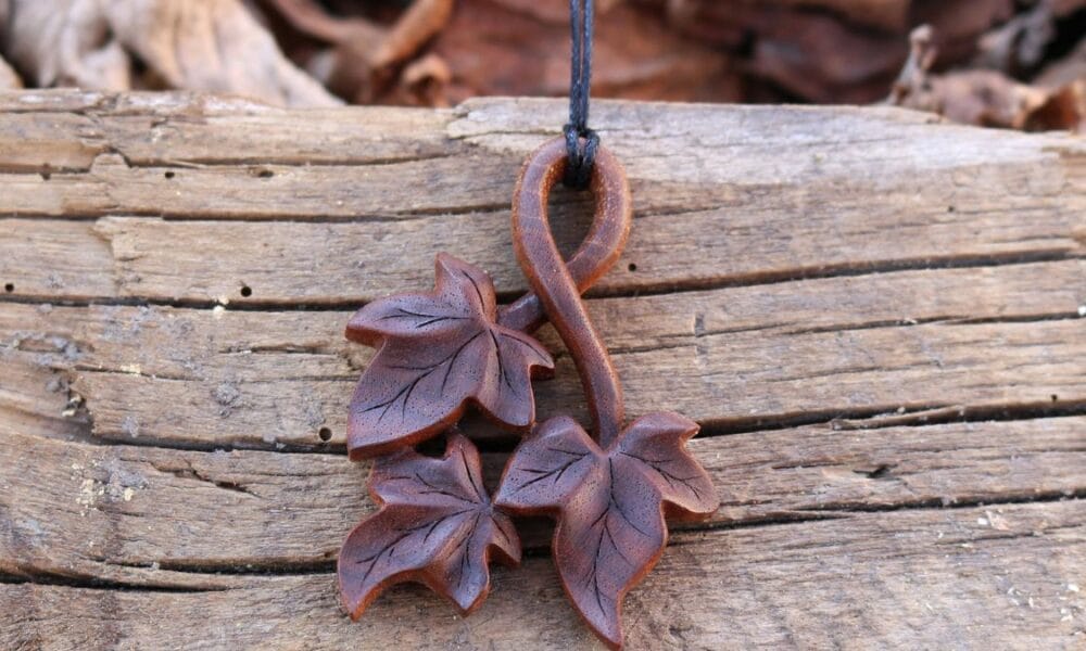 wood jewelry for her